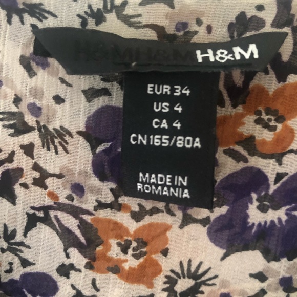 SIZE 4 H&M DRESS - Picture 4 of 4